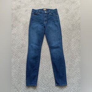 Mother High Waisted Looker Skinny Jeans in Clean Sweep - Size 28
